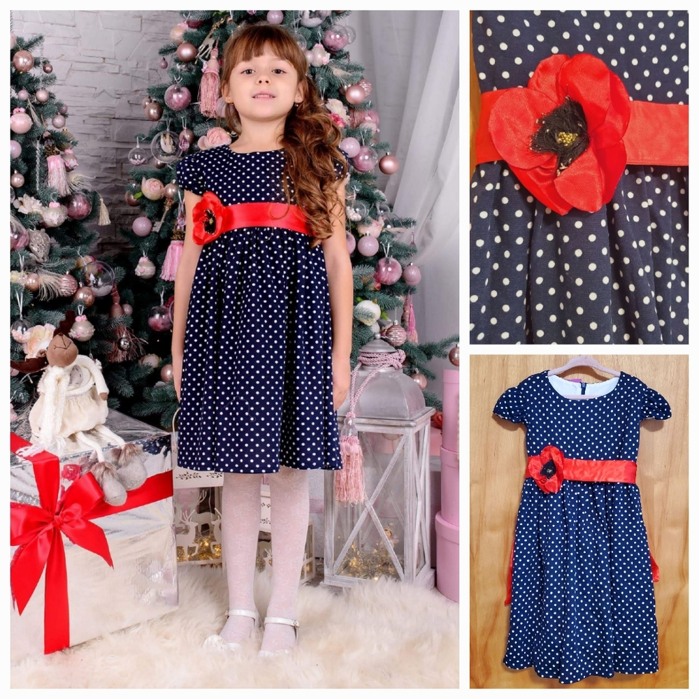 Dress Girl Polka Dot For All Occasions